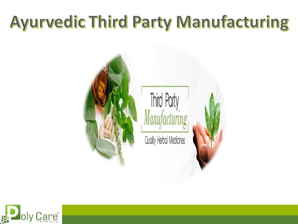 Ayurvedic Third Party Manufacturing